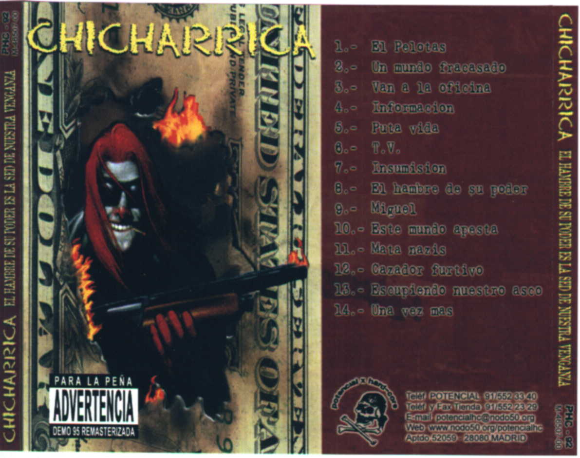 Chicharrica Hambre back